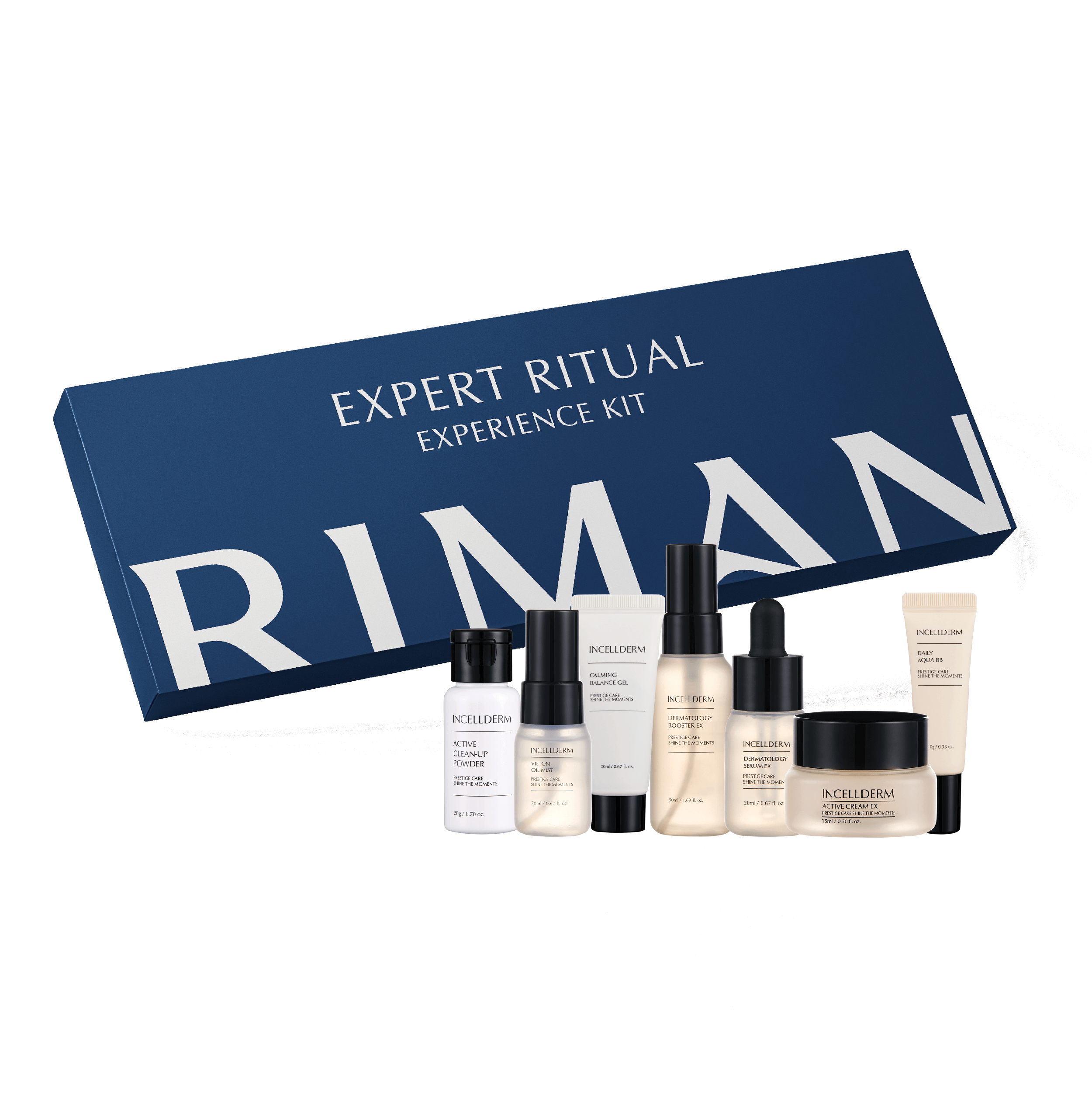 INCELLDERM Ritual Travel Set 7点セット Riman Incellderm Travel Kits | Korean Skincare – SayHelloToGlow.com