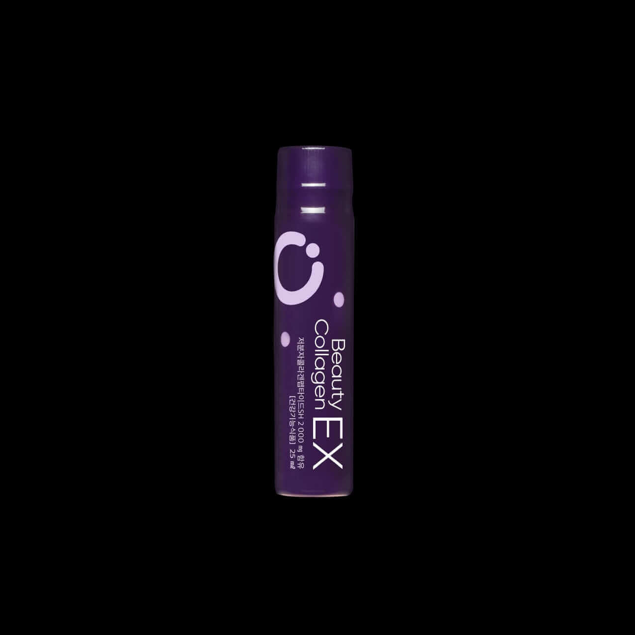 Beauty Collagen EX bottle featuring antioxidant-rich formula for youthful skin, infused with blueberry aroma.
