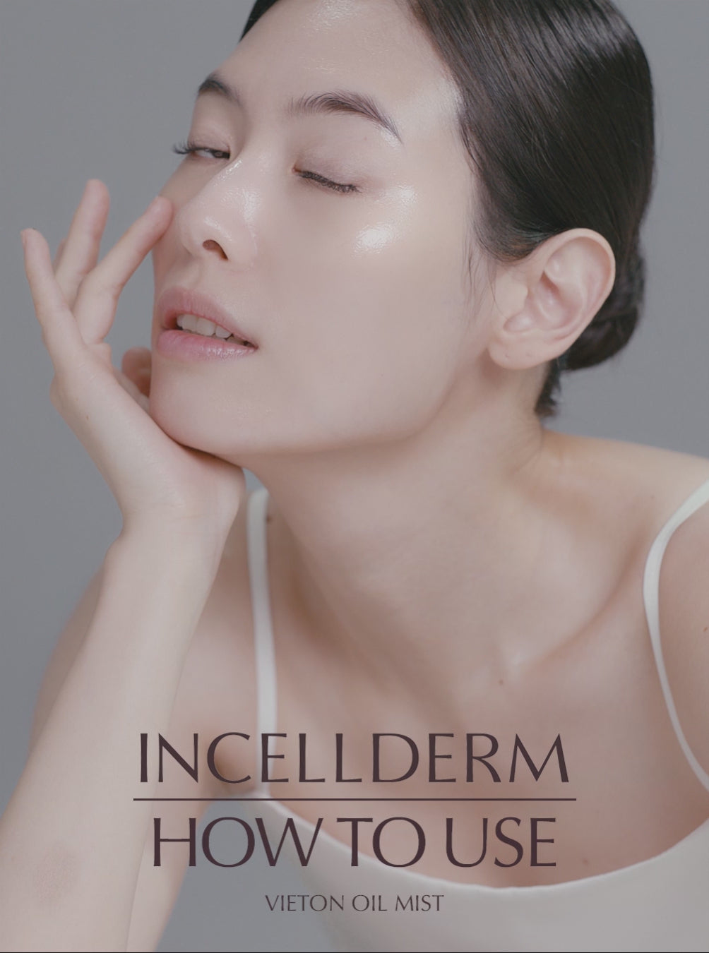 How to use Riman Incellderm Vieton Oil Mist for bright, dewy skin with moisturizing benefits.