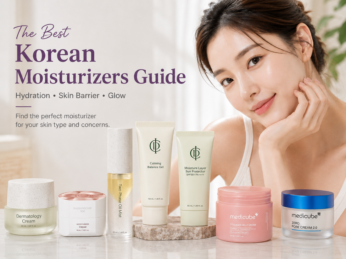 The Best Korean Moisturizers for Every Skin Type: Your Complete K-Beauty Guide (2026)