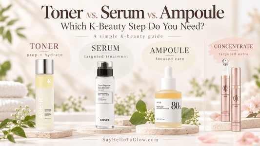 Toner vs. Serum vs. Ampoule: Which K-Beauty Step Do You Actually Need?