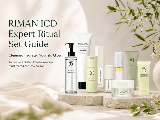 Signature RIMAN Ritual ICD Set: Nine Steps to the Complete Incellderm Experience