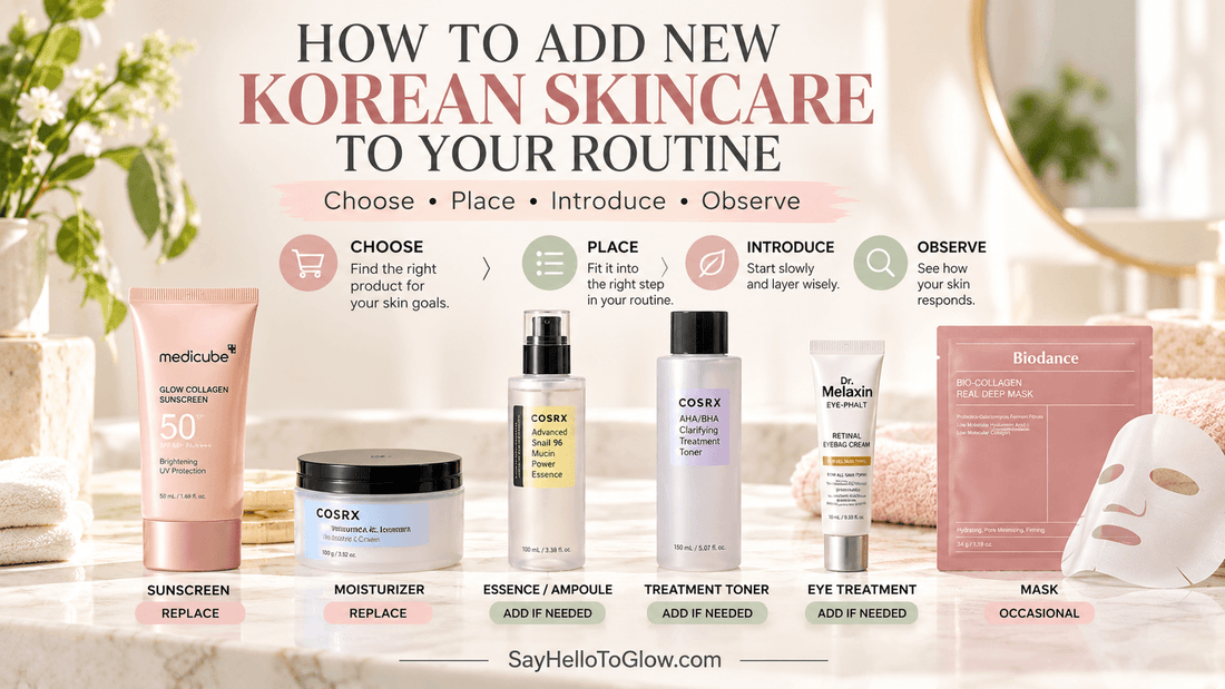 How to Fit New Korean Skincare Products Into Your Routine