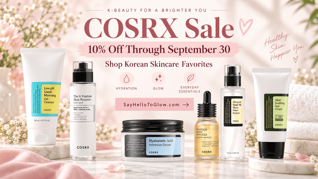 COSRX Is 10% Off Through September 30 — Shop Your Korean Skincare Favorites