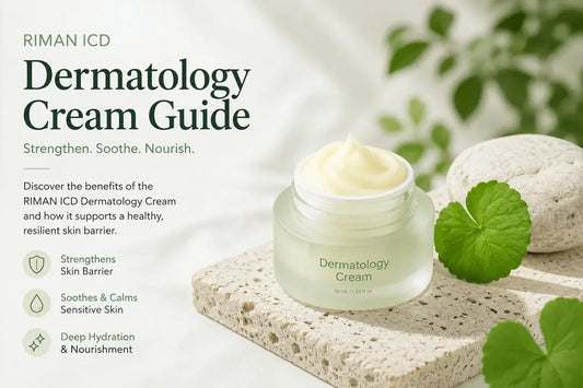 RIMAN ICD Dermatology Cream: The Rich Korean Moisturizer That Finishes Your Ritual in a serene setting.
