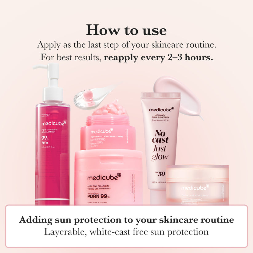 Medicube Glow Collagen Sunscreen SPF 50