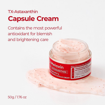 Dr Melaxin TX-Astaxanthin Anti-Dark Spot and Brightening Capsule Cream