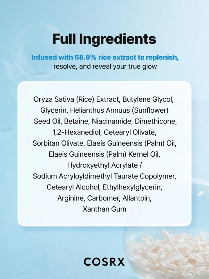 COSRX Ultimate Nourishing Rice Overnight Spa Mask