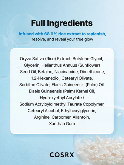 COSRX Ultimate Nourishing Rice Overnight Spa Mask
