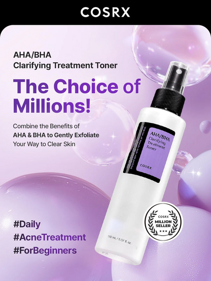 COSRX AHA/BHA Clarifying Treatment Toner