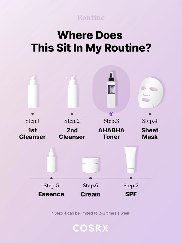 COSRX AHA/BHA Clarifying Treatment Toner