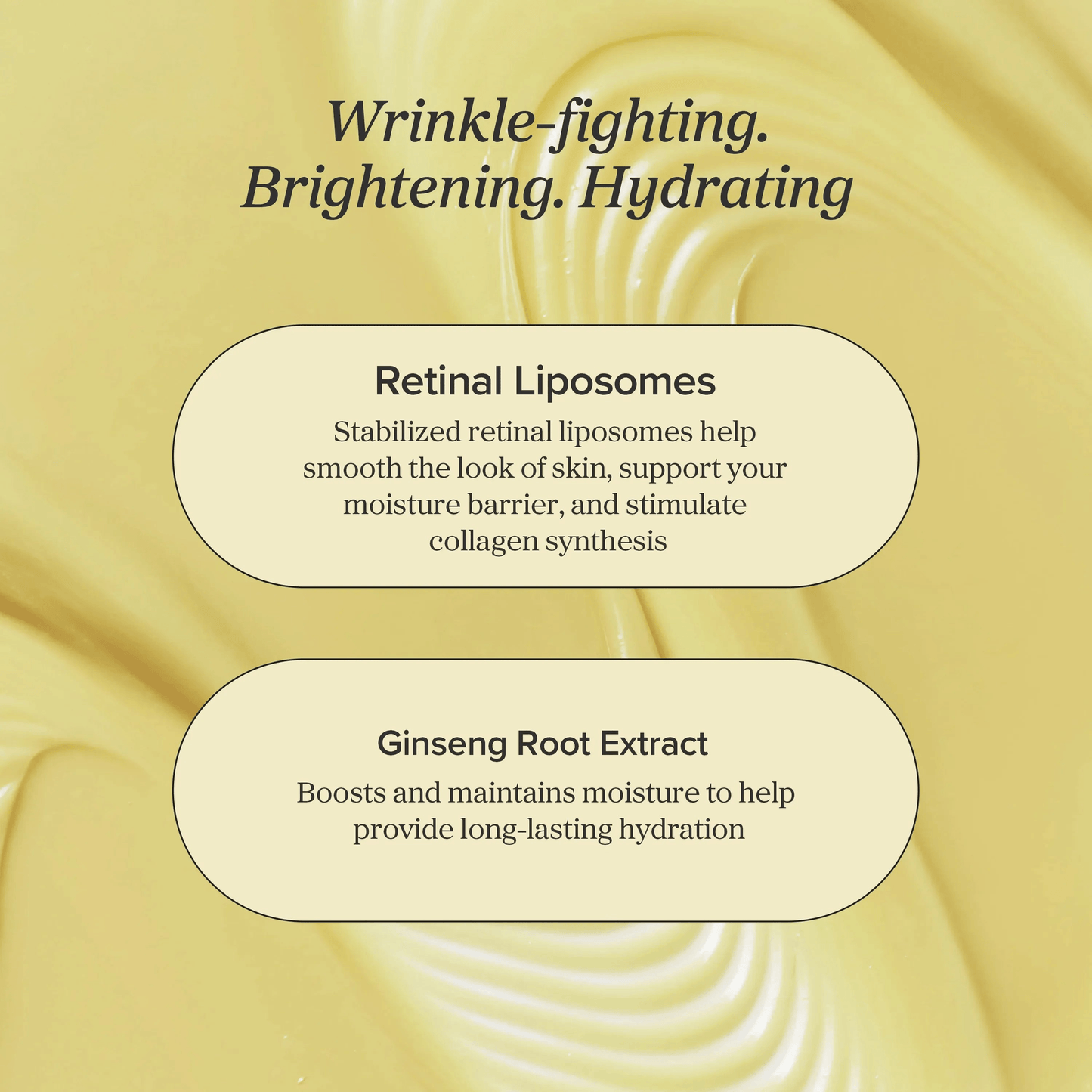 Beauty of Joseon Revive Eye Serum Ginseng Retinal ingredients including Retinal Liposomes and Ginseng Root Extract.