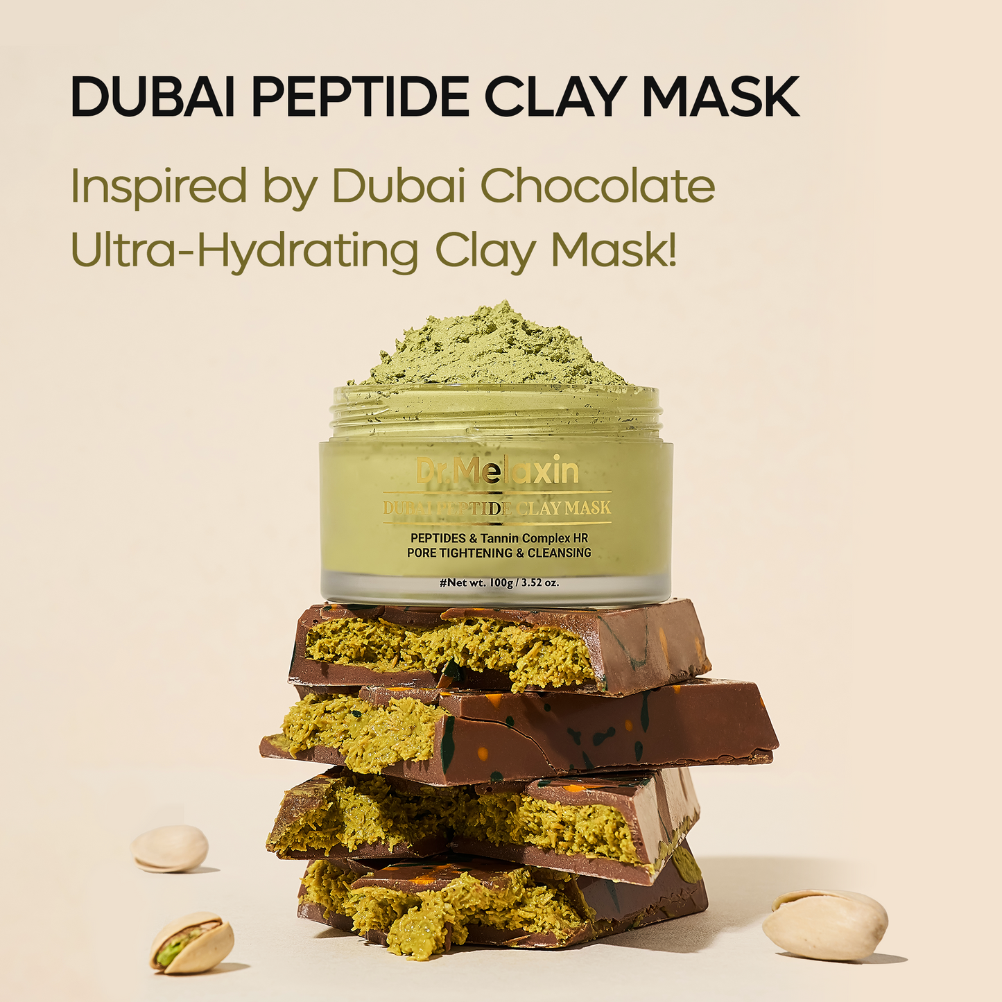 Dr Melaxin Dubai Peptide Clay Mask