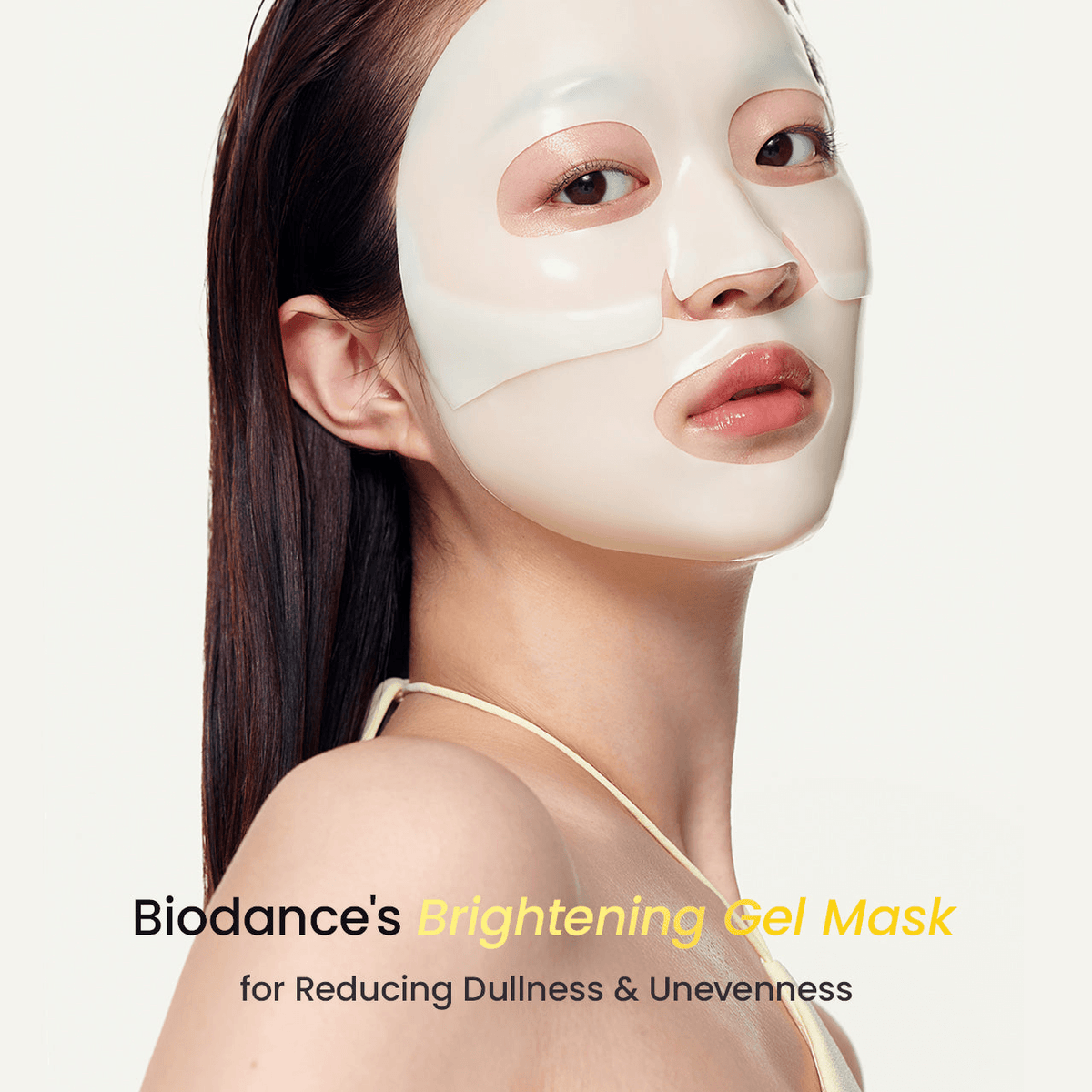Biodance Radiant Vita Niacinamide Real Deep Mask for brightening skin tone and correcting dark spots in Korean skincare.