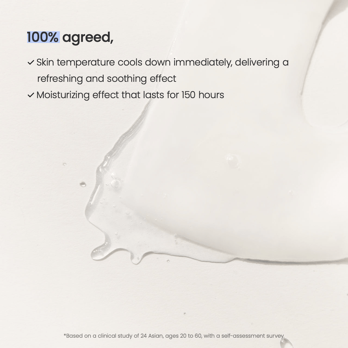 Biodance Hydro Cera-nol Real Deep Mask delivers immediate soothing effects and moisturization lasting 150 hours.