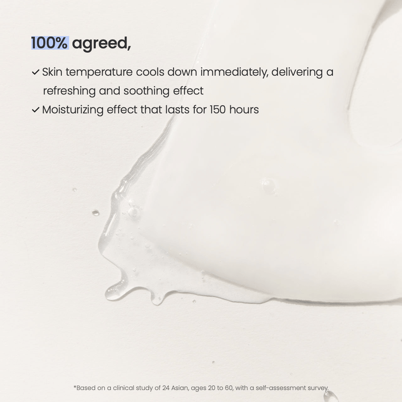 Biodance Hydro Cera-nol Real Deep Mask delivers immediate soothing effects and moisturization lasting 150 hours.