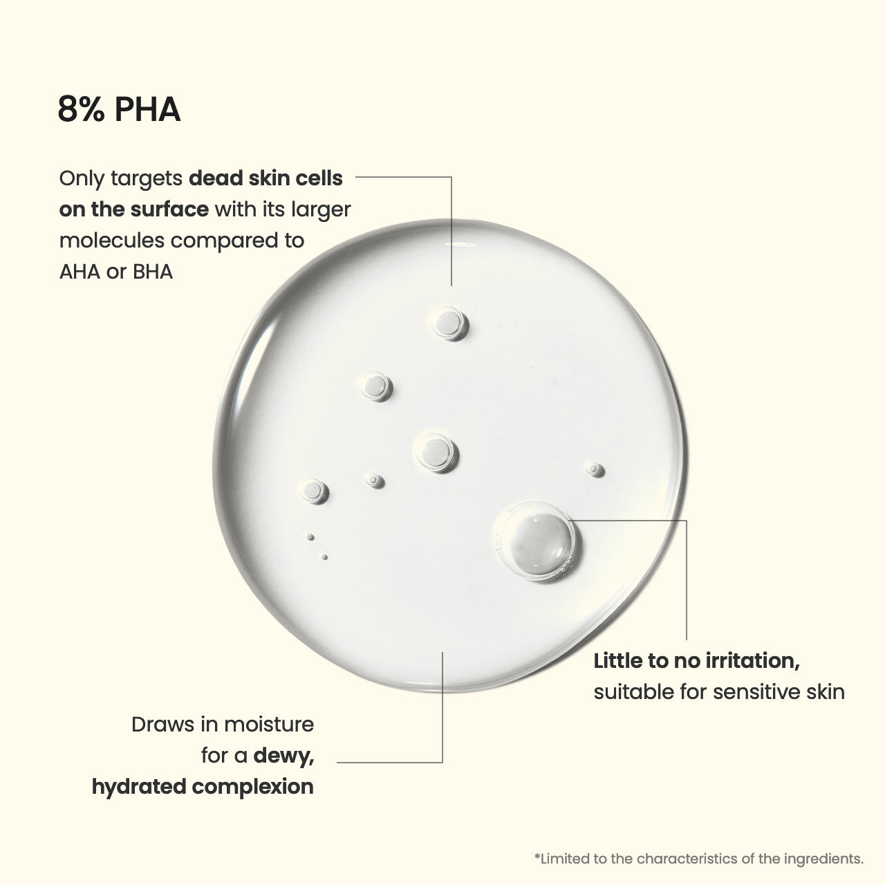 Biodance Skin Refining Mild PHA Toner with 8% PHA, gentle exfoliation for a clear, hydrated complexion.