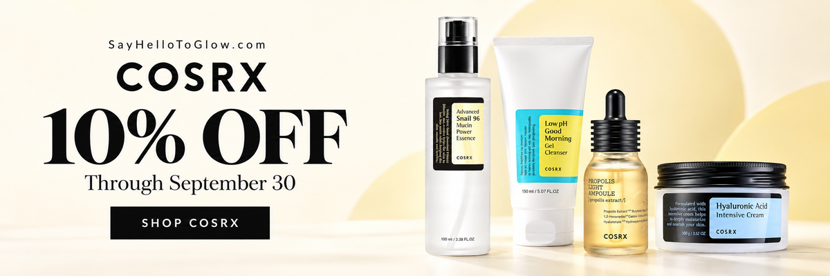 COSRX Korean skincare collection