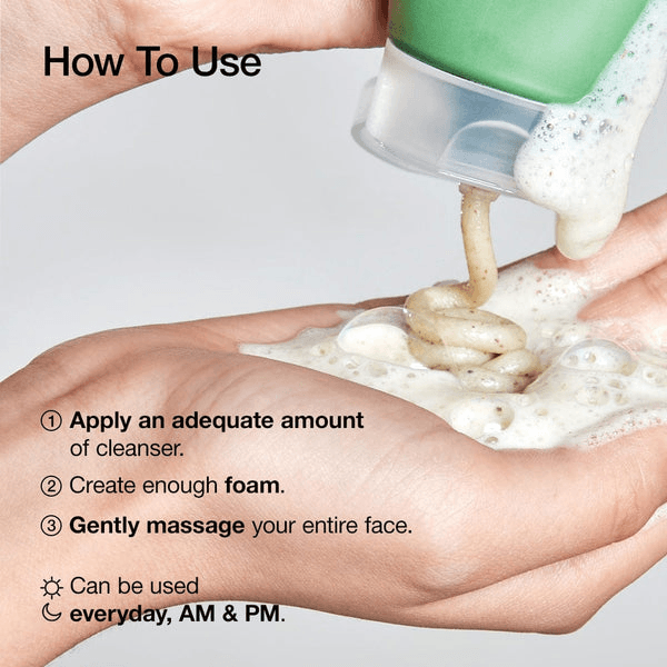 How to use Anua Heartleaf Quercetinol Pore Deep Cleansing Foam with step-by-step instructions.