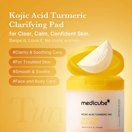 Kojic Acid Tumeric Toner Pad