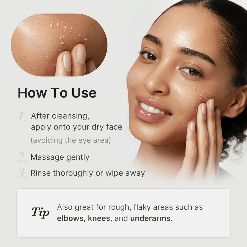 How to use Medicube Hypochlorous Acid Rice Peel Shot for smooth skin and exfoliation tips.
