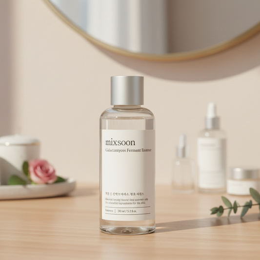 mixsoon Galactomyces Essence bottle for brightening and hydrating skin