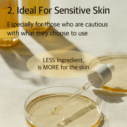 mixsoon Heartleaf Essence promoting care for sensitive skin with minimal ingredients for better skin health.