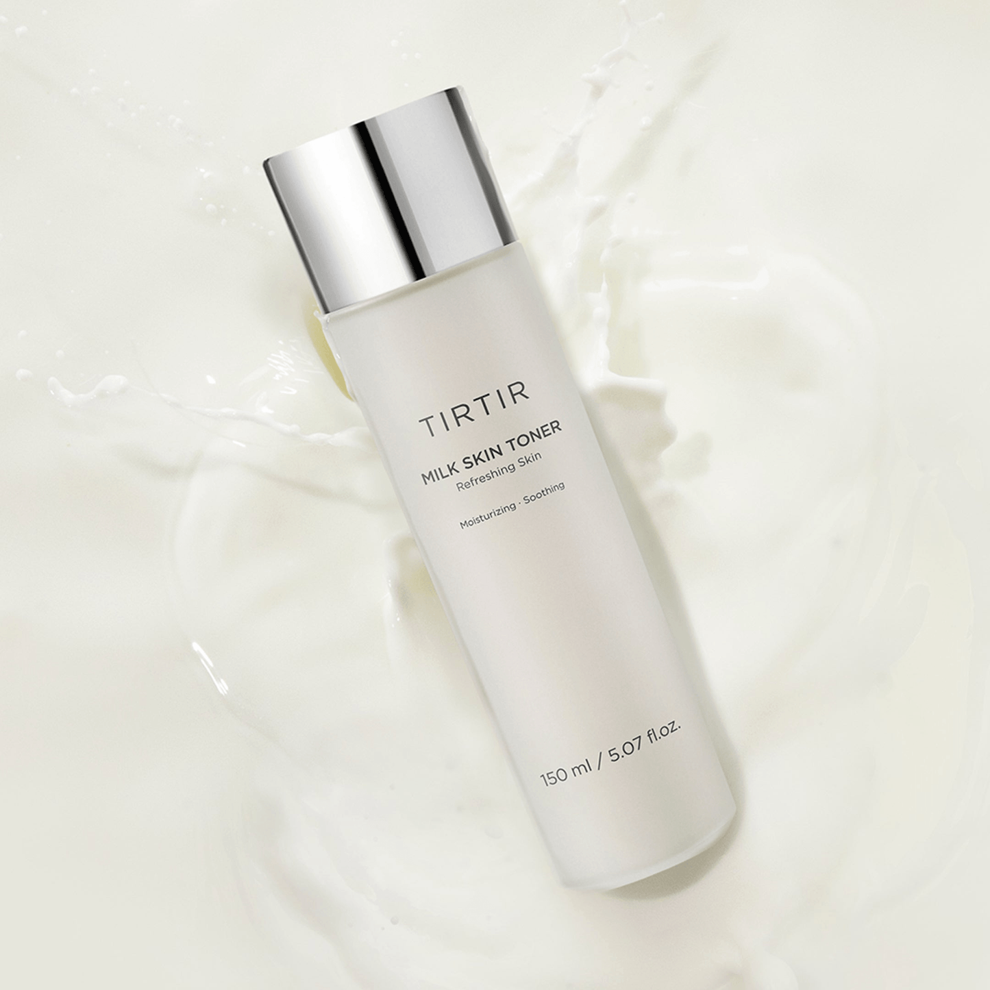 TIRTIR Milk Skin Toner | Korean Skincare Products in a sleek bottle, perfect for hydrating and brightening skin.